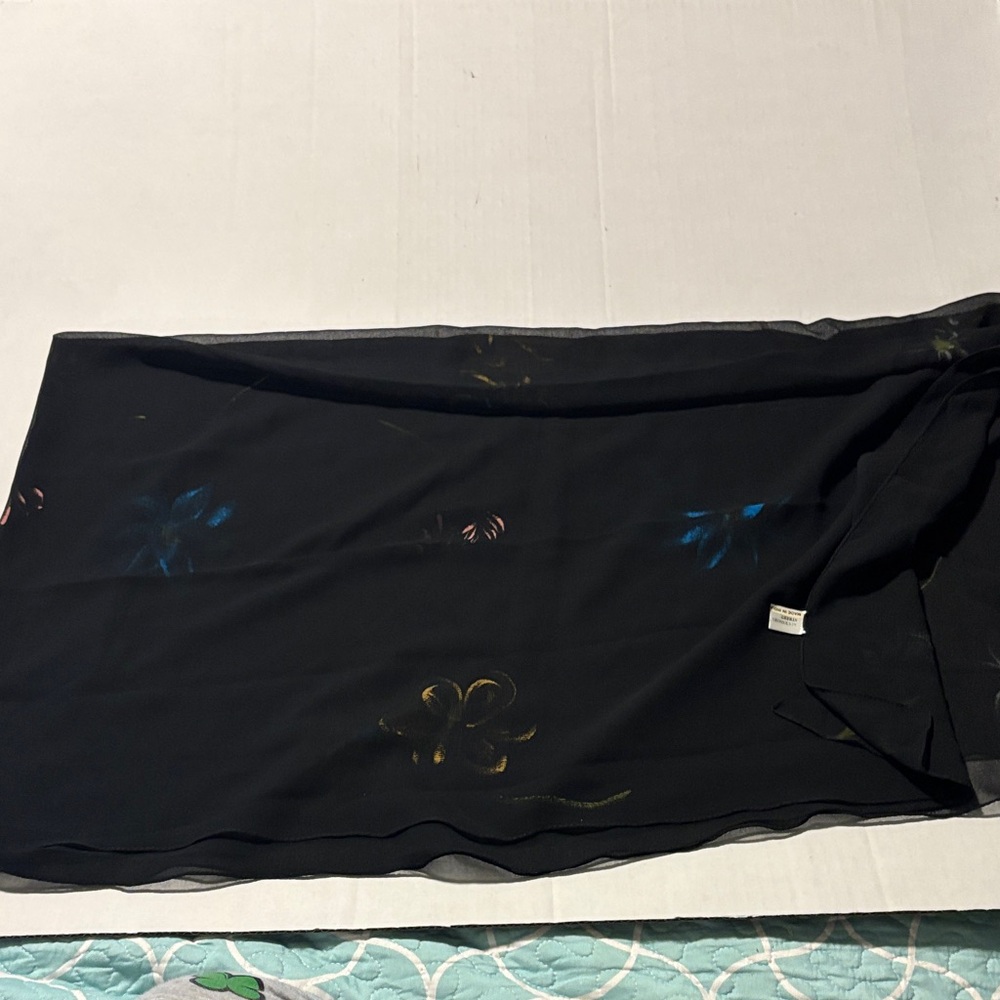 Black  painted accessory Street bathing suit wrapped sorang